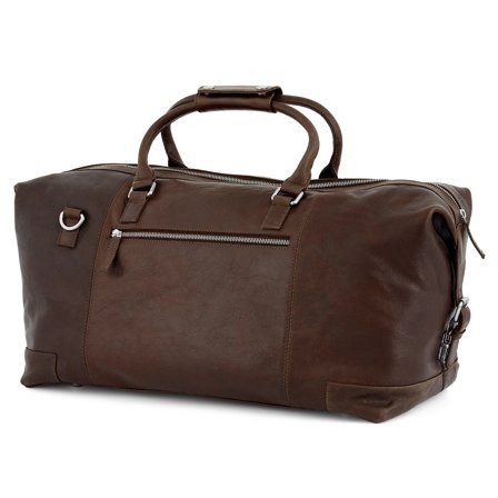 Brown California Weekend Bag for Men - Leather bags