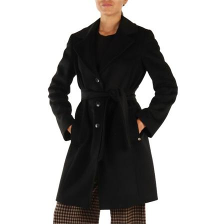 Pennyblack Single-Breasted Coats Sort, Dame Uldfrakker