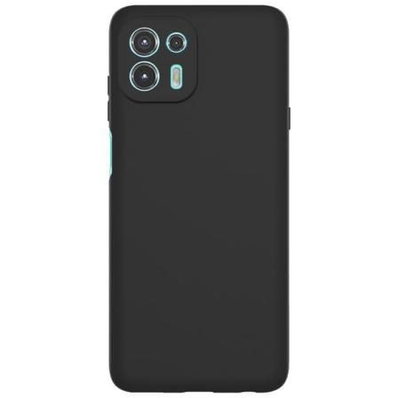 Motorola Moto Edge 20 Lite Silikonskal - Svart Svart