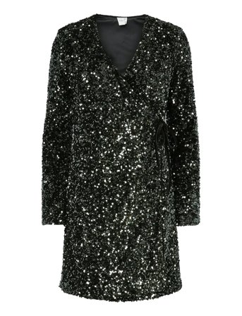 YAS | Yaselle Ls Wrap Dress - Show | M