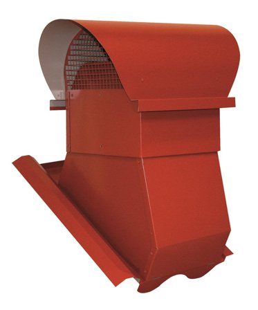 ABC Vent ABC-VHS Deksel 125-160 mm, justerbar Rød, Ventilasjon