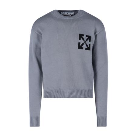 Off White Sweatshirts , Grijs , Heren , Maat: M