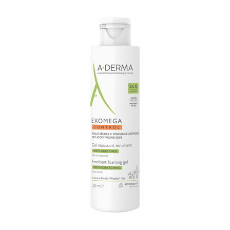 A-Derma Exomega Control Foaming Gel 200 ml