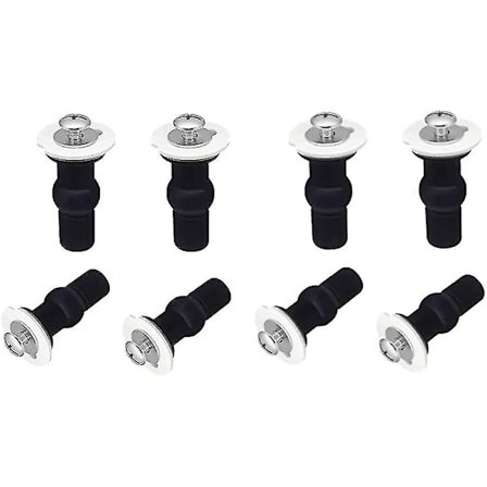 Toalettsete Toppfeste Skruer Toalettsete Hengsler Blindhull Festeskruer Utvidende Gummi Toalett