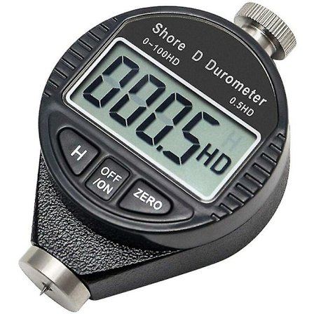 0-100hd Shore D Hardhetsmåler Digital Durometer Skala med LCD-skjerm for Gummi, Plast, F
