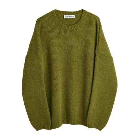 Our Legacy, Round-neck Knitwear Zielony, Mężczyzna, Rozmiar: L