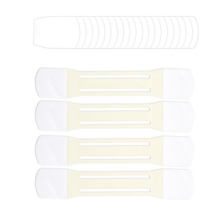 Umærkelige halsplejebånd Fysisk rynkereduktion Støtte Usynlige halsbånd Blødt genanvendeligt hudopstrammende værktøj