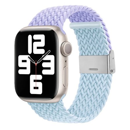 Flätat armband kompatibelt med Apple Watch-armband 49mm 40mm 44mm 45mm 41mm 46mm 42mm 45mm Armband IWatch Ultra Series 11 10 9 7 8 6 5 SE Armband