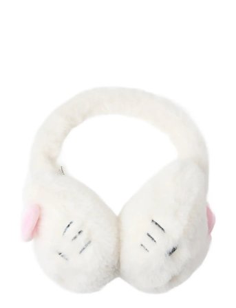 Lindex Earmuffs Hello Kitty - White - ONE SIZE