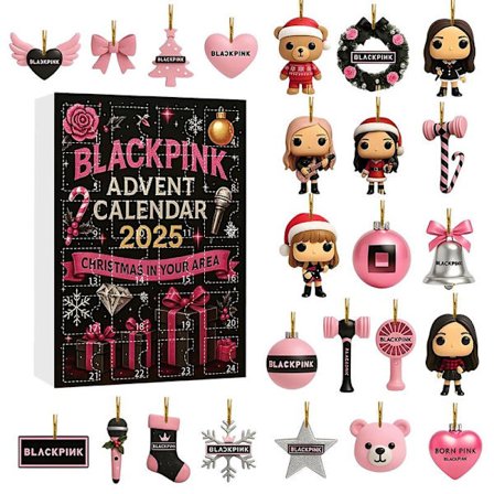 Jul 2029, kalender, blindbokse, juletræsdekorationer 【Erics plan er låst】