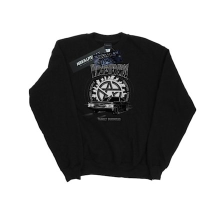 Supernatural Mens Winchester Bros Sweatshirt XXL Svart