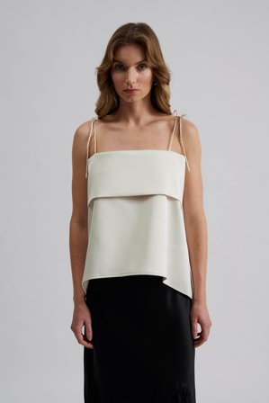 Malina - Mette Oberteil - L - Vanilla