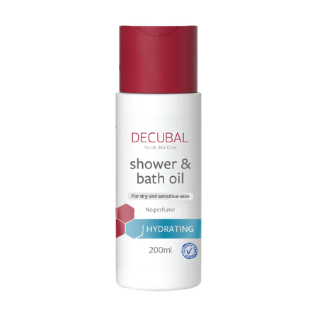 Decubal Shower & Bath Oil, 200 ml