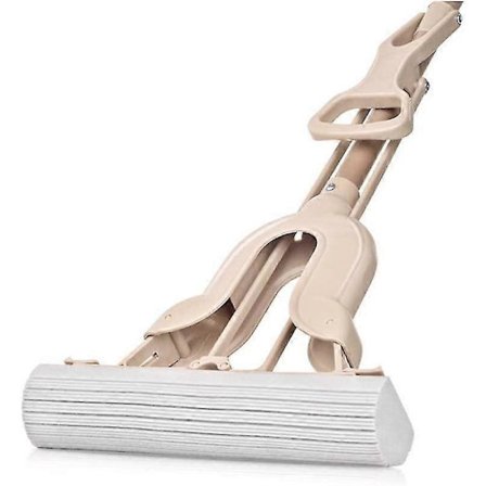 Svampemoppe med superabsorberende svampehoved