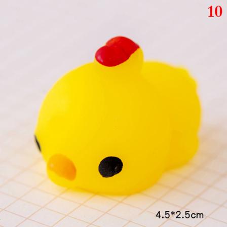Kawaii Animal Soft Mochi Fidget Toys Antisensoriska Leksaker För Adu