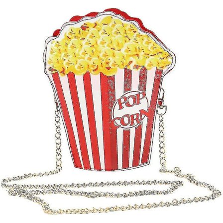 Crossbody-väskor för kvinnor, axelväskor, handväska (popcorn) -zmd