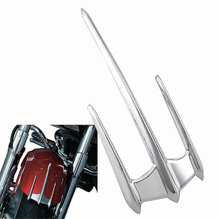 Motorcykel Forkrom Dæksel Accent Dekoration Trim Til Honda Gold Wing Gl1800 F6b Vtx1300 Vtx1800 Yamaha Xvs650 1100