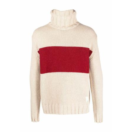 Emporio Armani, Turtlenecks Beżowy, Mężczyzna, Rozmiar: L