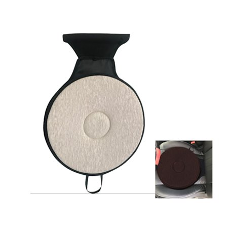 Roterande bilkudde för äldre Roterande bilkudde Bärbar r