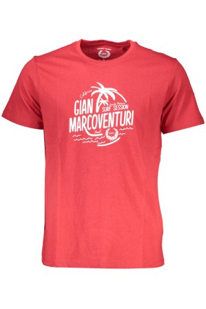 Gian Marco Venturi T-shirt Maniche Corte Uomo Rosso
