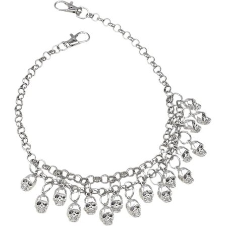 /EA/Buksekjede Punk Jeanskjede Lommebok Smykke Unisex Bukser Ornament Estetisk Kjede for Hverdagsbruk og Fester