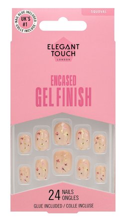 Elegant Touch Kunstige Negle Gel Finish Encased Gel, Makeup, Kunstige Negle Og Tilbehør, Kunstige Negle