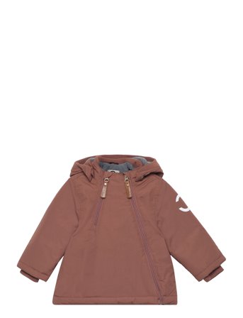 Nylon Baby Jacket - Solid Brown Mikk-line