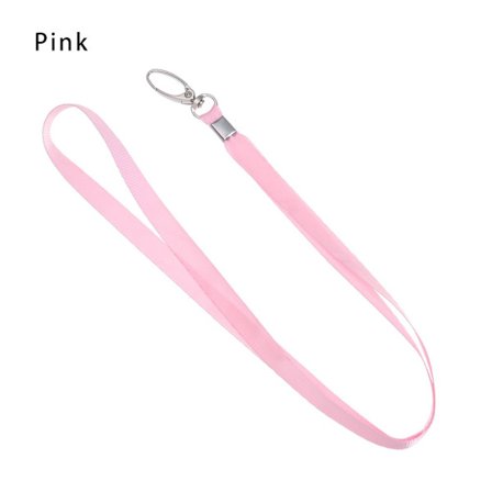 1 st Halsband Lanyard ID-korthållare ROSA