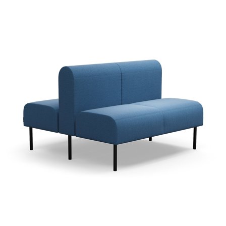 Modulsofa VARIETY, 2-Sitzer, doppelt, Stoff Pod CS,