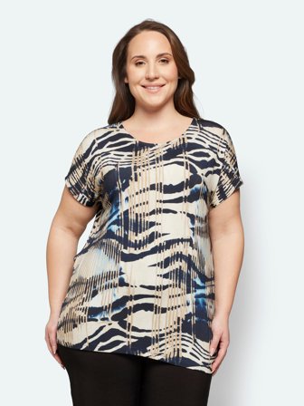 CISO - Kortærmet T-shirt - Sort Mix - Mønstret