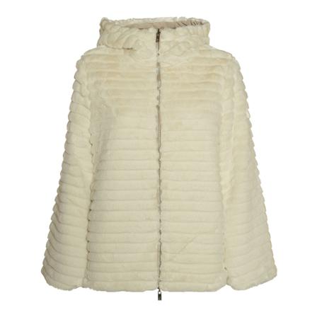 Ciesse Piumini, Faux Fur & Shearling Jackets Beige, Dames, Maat:XS