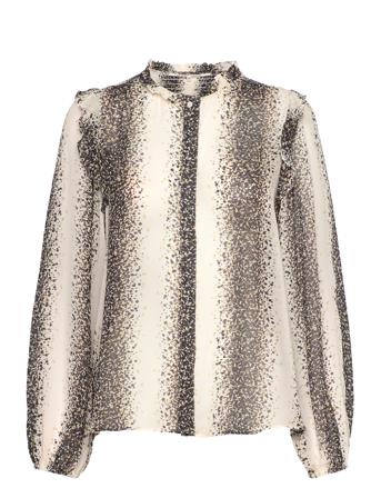 Pathly Shirt Bluse Langærmet Multi/mønstret Second Female