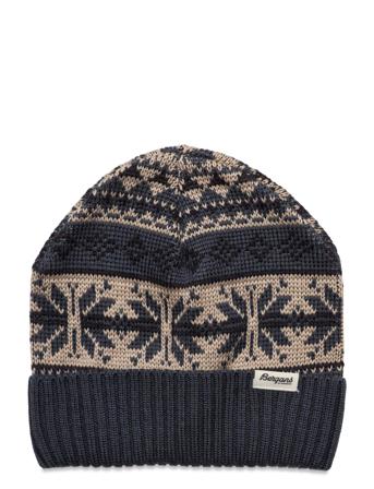 Jacquard Beanie Accessories Headwear Monivärinen/Kuvioitu Bergans