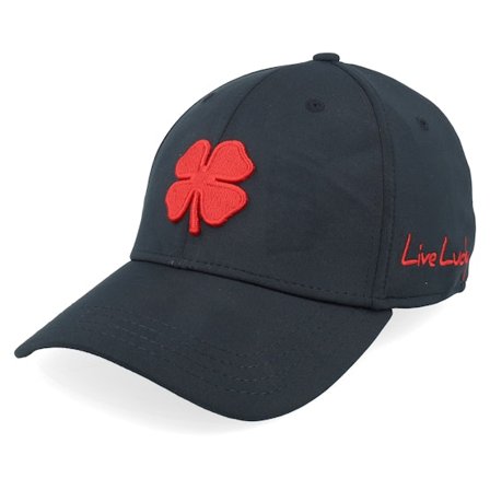 Black Clover - Premium Clover 24 Black/red Flexfit Flexfit Black Cap - @ Hatstore