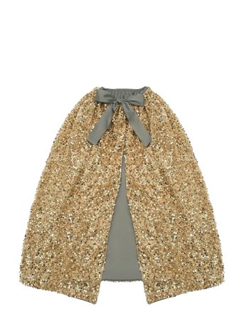 Mimi & Lula | Cape - Gold Sequin | ONE SIZE