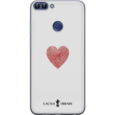 Kompatibelt Mobildeksel til Huawei Huawei P smart Cactus and Friends - Fingerprint Love