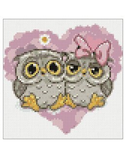 Diamond painting Ved din side - WizardiArt