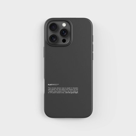 Kompostierbare schwarze PLNTPRTCT Hüllen | Join the Good Fight, iPhone 16 Pro Max
