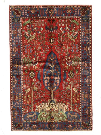 158X241 Alfombra Oriental Nahavand (Lana, )