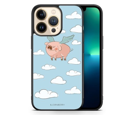 Bjornberry Skal iPhone 13 Pro - Flygande Gris