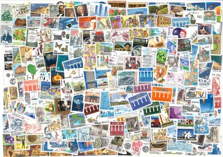 EUROPA - Frimærkepakke - 300 forskellige EUROPA-frimærker - Postfrisk