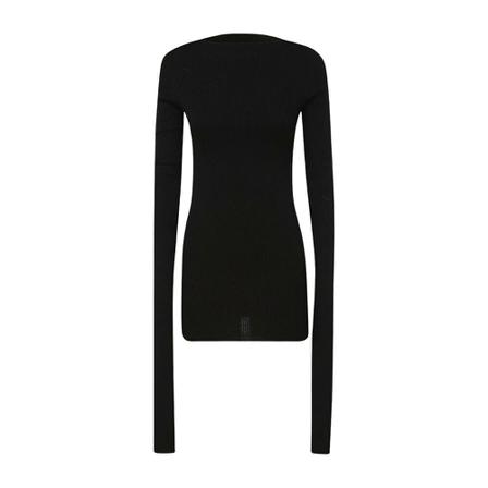 Rick Owens Long Sleeve Tops Sort, Dame