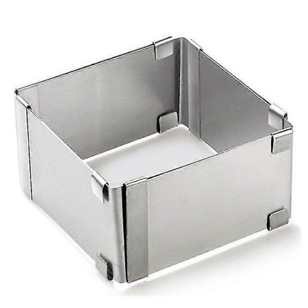 Smörgåsform och förslutare i rostfritt stål, justerbar smörgåsmaskin i rostfritt stål, ta bort skorpan, barn gör-det-själv skolmat Ba (FMY)