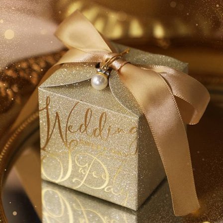 20 STK Sjokolade Godteri Esker Bryllup Favor Eske STIL 1 MED