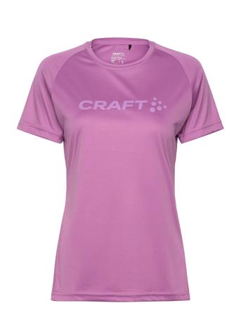 Core Essence Logo Tee W T-shirts & Tops Short-sleeved Lilla Craft*Betinget Tilbud