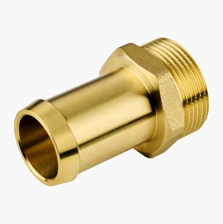 Slangnippel 1 1/4 x 1 1/4" - Biltema