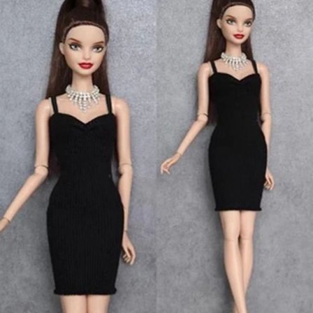 Dukkekjole BJD Festklær Kjoler 7 7 7