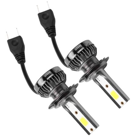 IC 2 stk 1400W LED-forlygter 6000K Hvid - Plug & Play (H7)