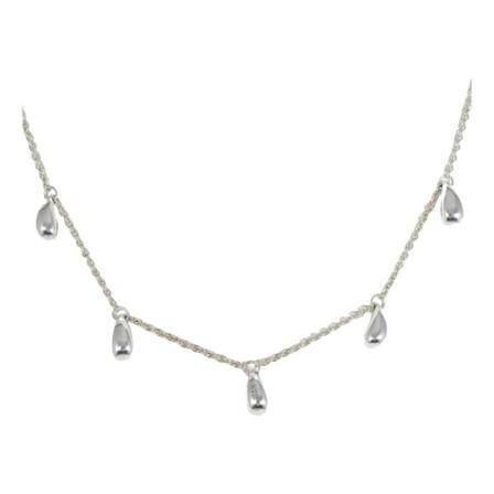 Tiffany & Co. Pre-owned, Necklaces Grijs, Dames, Maat:ONE Size