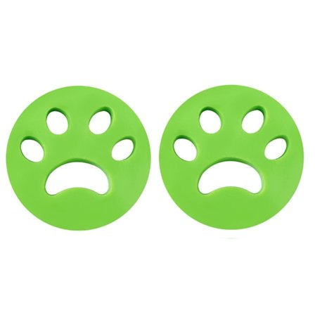 Pelsfjerner til tøj - fjerner hunde/kattehår Grøn 2-pakke